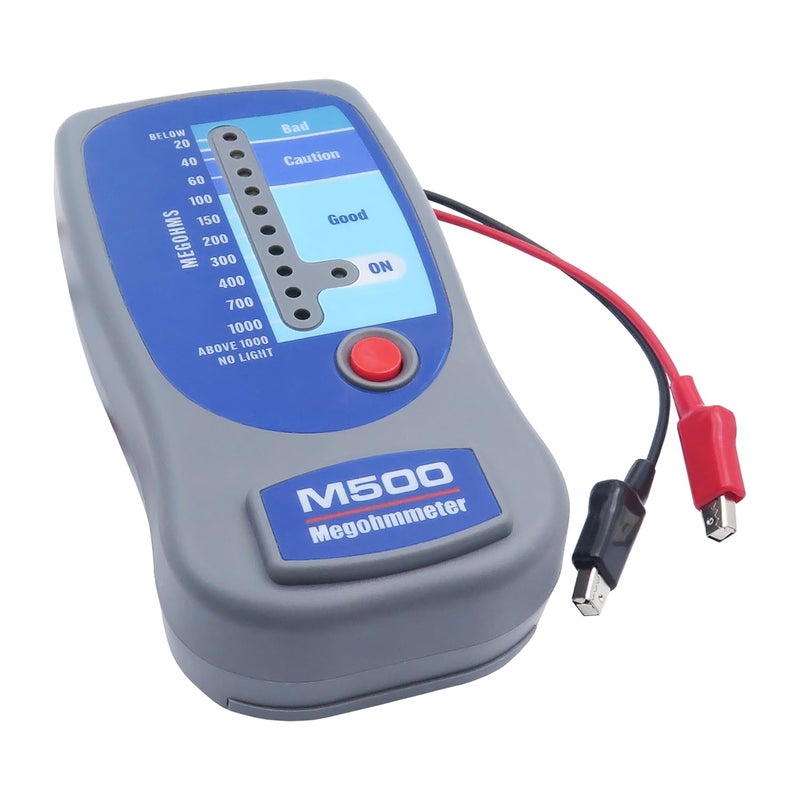 FOWBOA M500 Megohmmeter for Insulation Testing，Compatible with Supco M500 Electronic Megohmmeter up to 1000 Megohms - Image 3